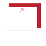 Wreath Monogram Stationery