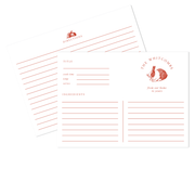 Rabbit Recipe Cards