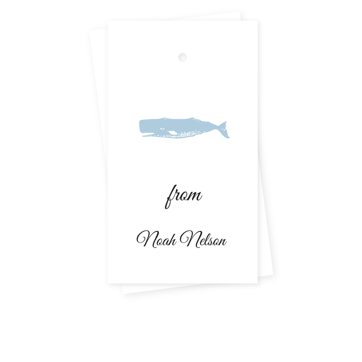 Whale Gift Tags