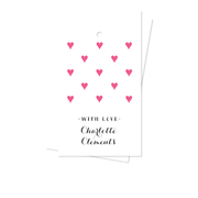 Preppy Hearts Gift Tags