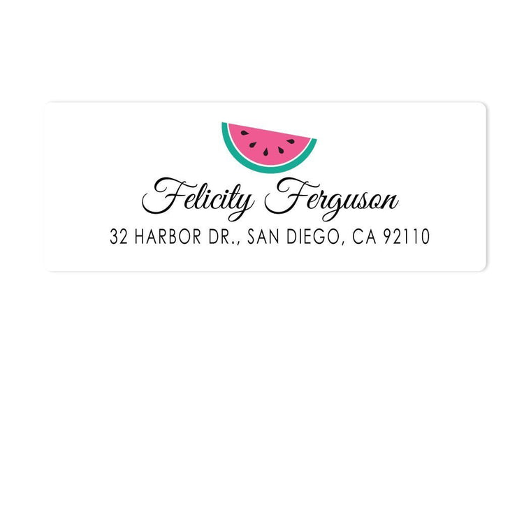 Watermelon Address Labels