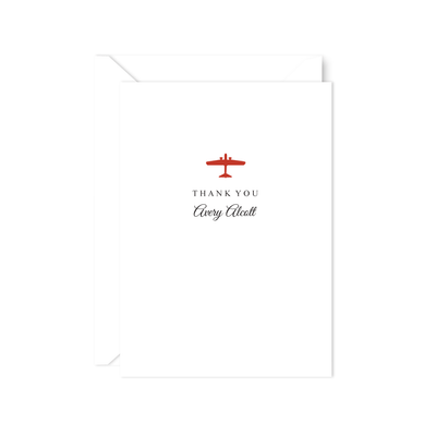 Airplane Thank You Notes