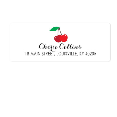 Cherries Address Labels