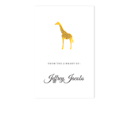 Giraffe Bookplate