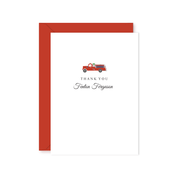 Fire Truck Thank You Notes