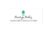 Pineapple Address Labels