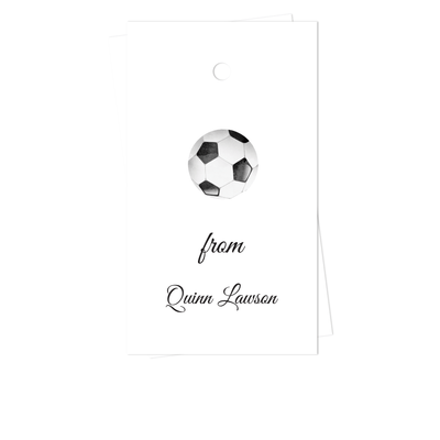 Soccer Gift Tags