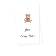 Teddy Bear Gift Tags