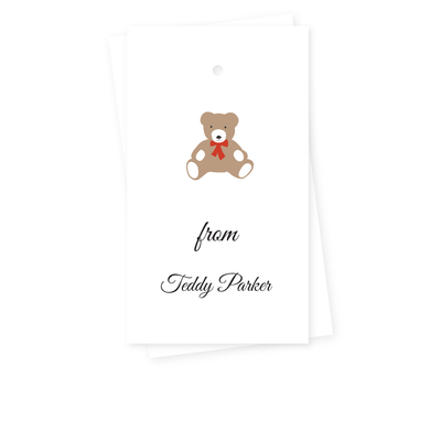 Teddy Bear Gift Tags