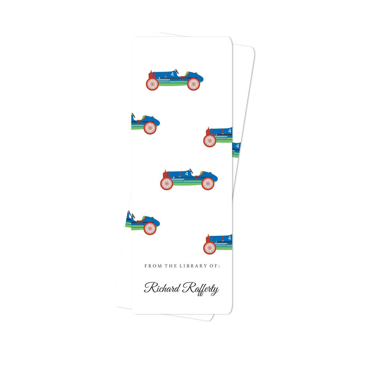 Race Car Bookmark