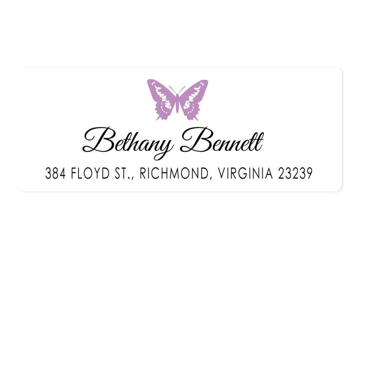 Butterfly Address Labels