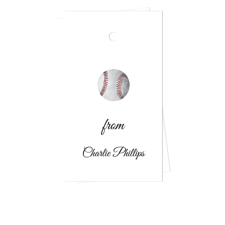 Baseball Gift Tags