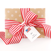 American Flag Gift Tags