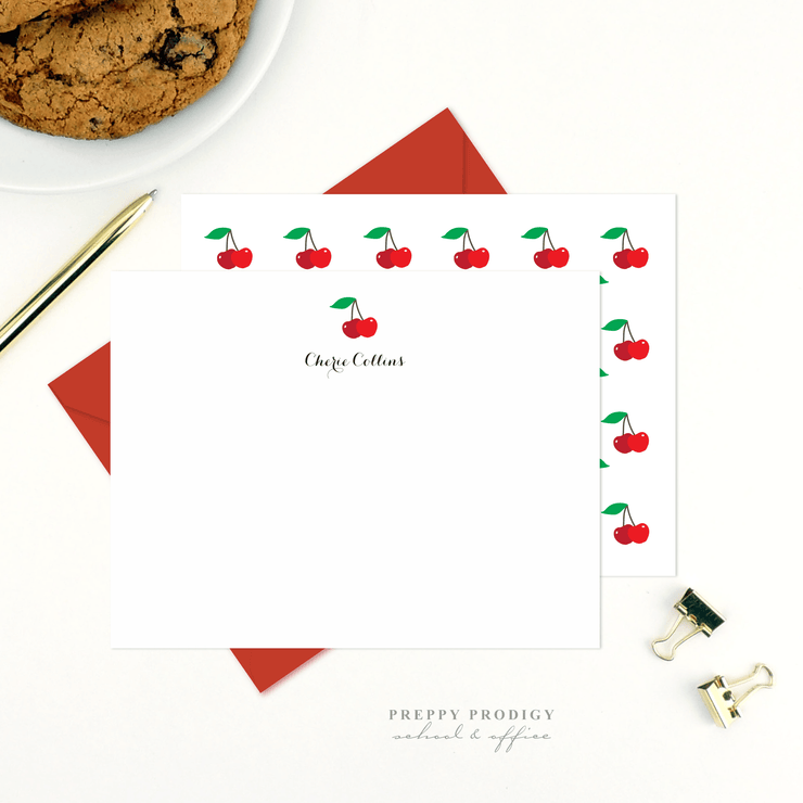 Cherries Stationery