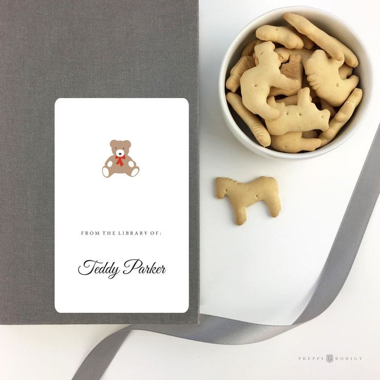 Teddy Bear Bookplate