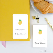 Lemon Bookplate