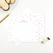 Red Hearts Stationery