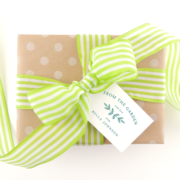 Garden Leaves Gift Tags
