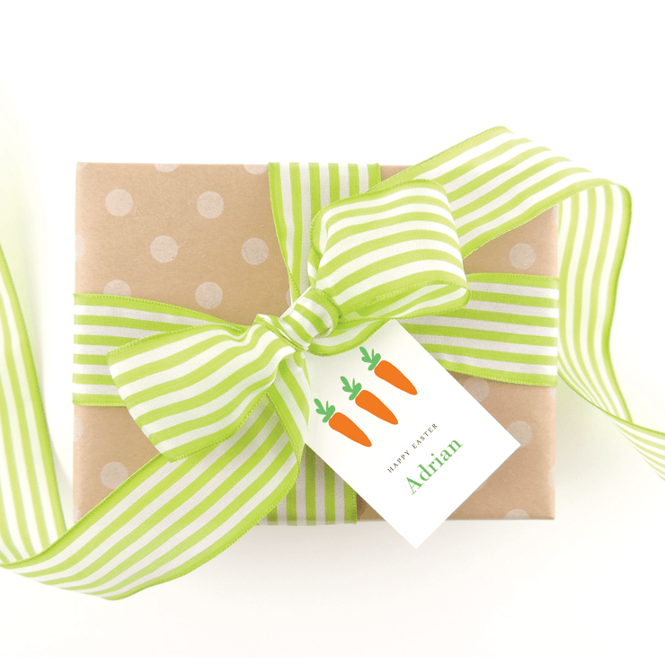Carrots Easter Gift Tags