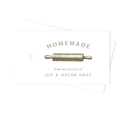 Homemade Rolling Pin Gift Tags