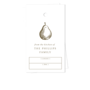 Pear Kitchen Gift Tags