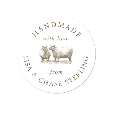 Sheep Handmade Labels