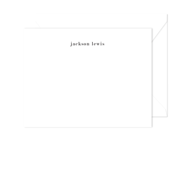 Simplicity Stationery