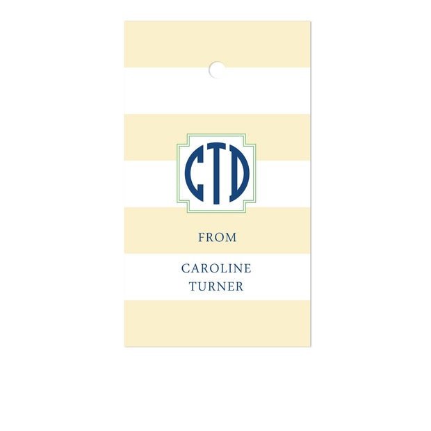 Stripe Gift Tags