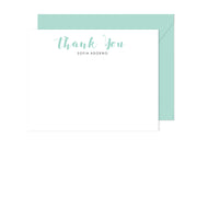 Brush Thank You Stationery