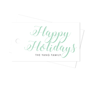 Happy Holidays Gift Tags