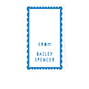 Scallop Border Gift Tags