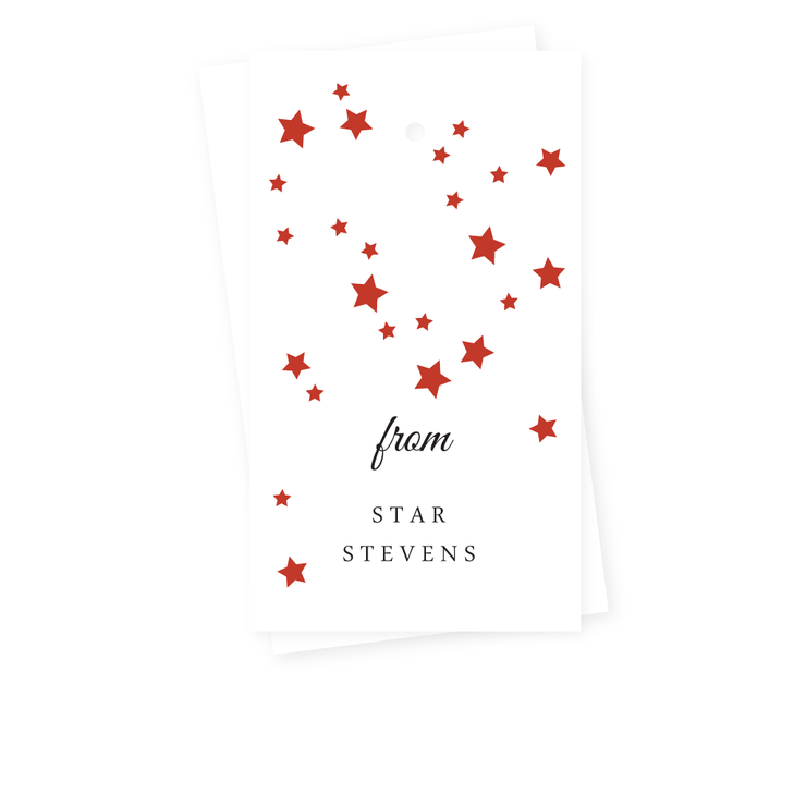 Stars Gift Tags