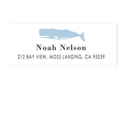 Whale Address Labels