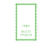 Scallop Border Gift Tags