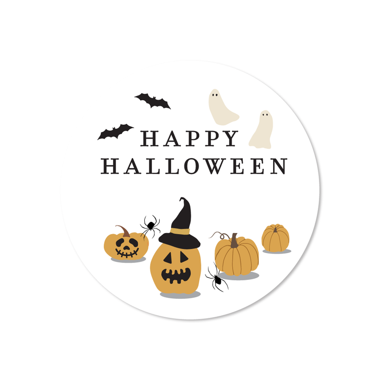 Happy Halloween Stickers