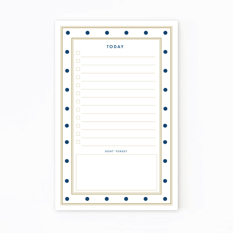 To-Do List Notepad Circles