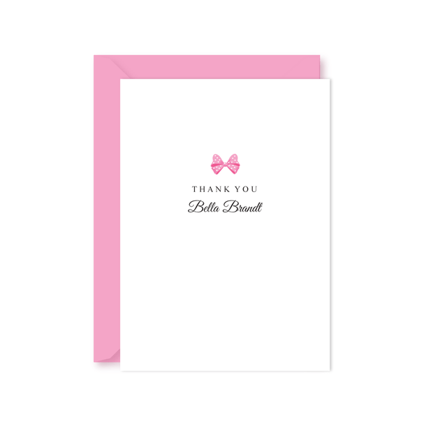 Bow Thank You Notes