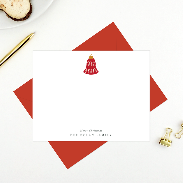 Christmas Bell Stationery